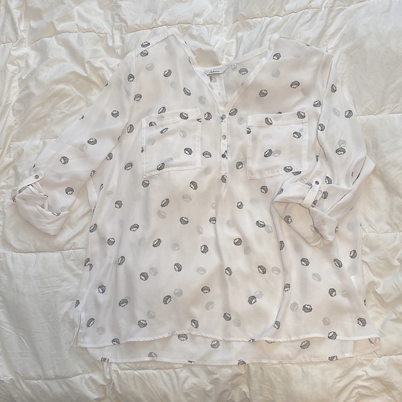 Reitmans Tunic | Hedgehog Pattern | 2x - Picture 2 of 3